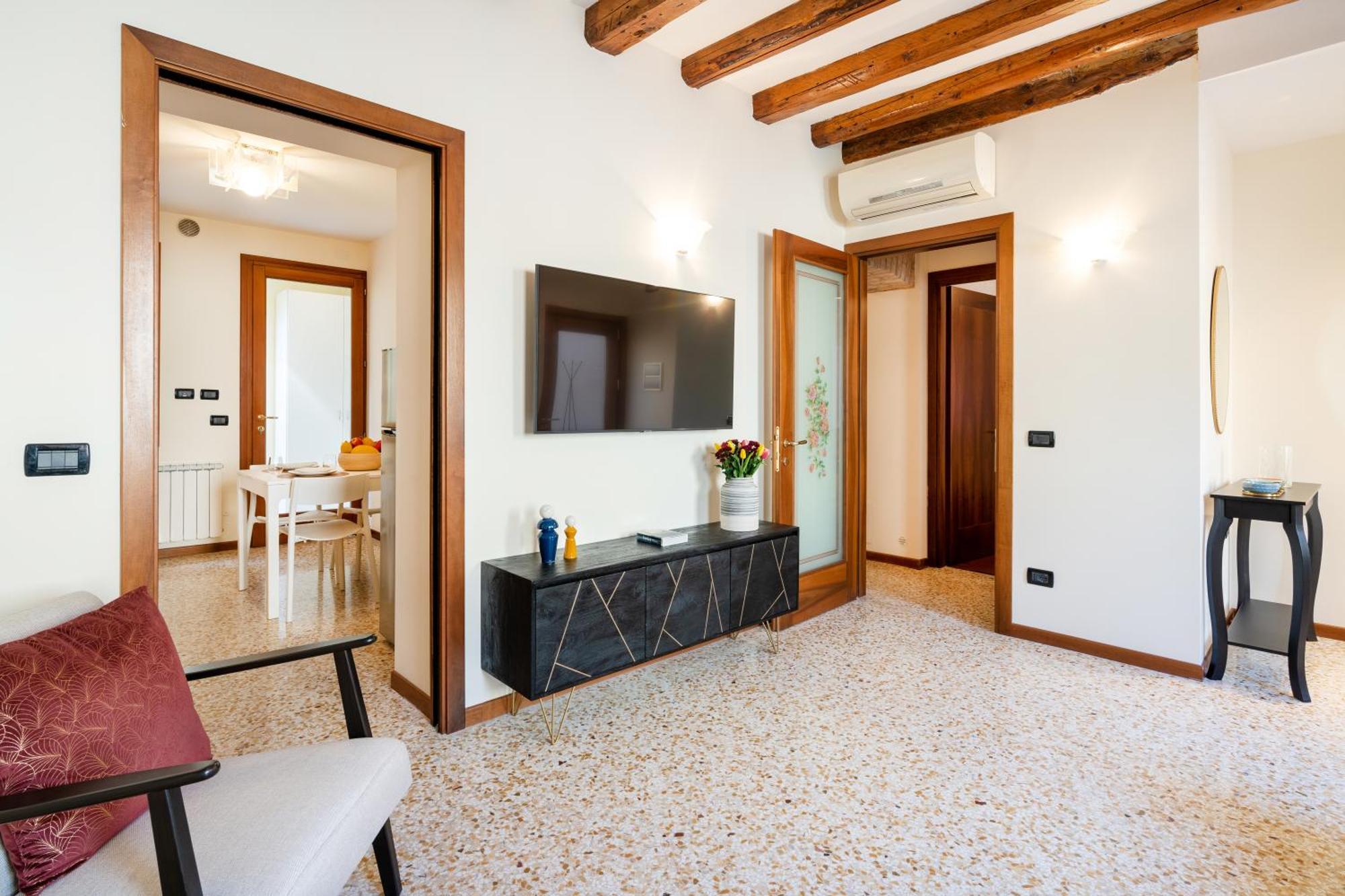 Elegante E Luminoso, Spazio Esterno Privato Venice Ngoại thất bức ảnh