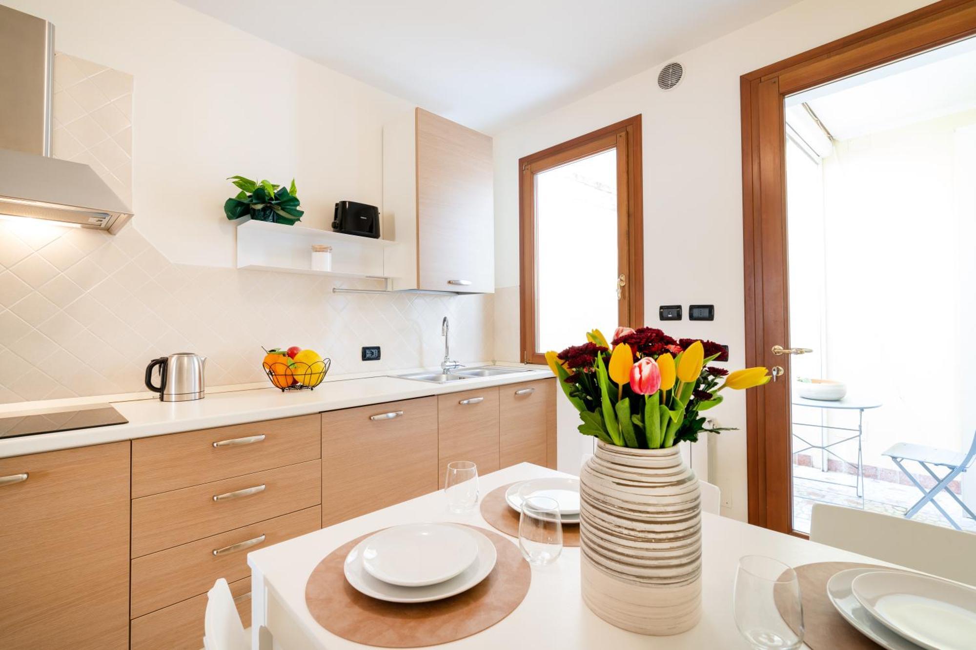 Elegante E Luminoso, Spazio Esterno Privato Venice Ngoại thất bức ảnh